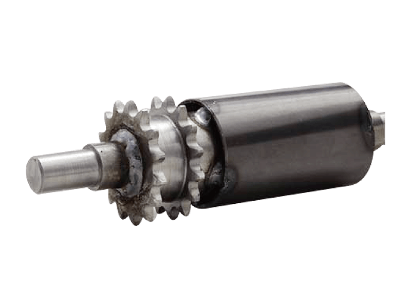 Dvostruki redak valjka za pokretanje prigušivača